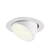 NUMINOS® GIMBLE XL, oprawa sufitowa wpuszczana biała 4000 K 55° (1006081) - SLV