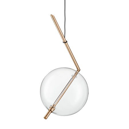 Lampa wisząca AMORE- 1 złota 24 cm (ST-8869P-1) - Step into Design
