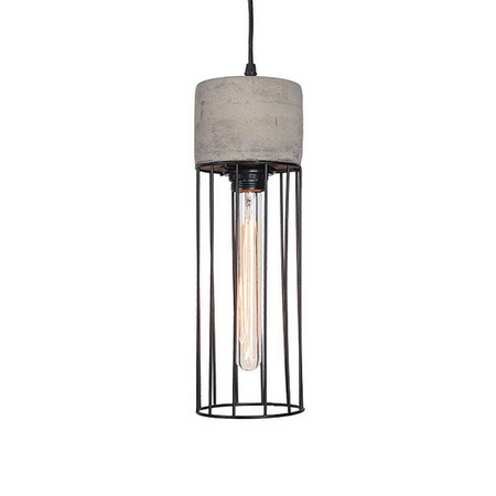PENDANT 1L CONCRETE STEEL (1660 Zambelis) - Zambelis
