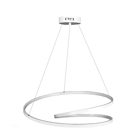 Lampa wisząca led 60w biała DL-J06 + Pilot MONA - DomenoLED