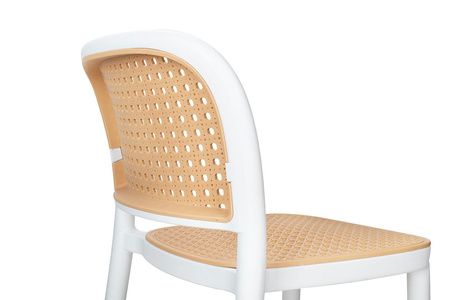 Krzesło barowe WICKY białe (KH010100246) - King Home