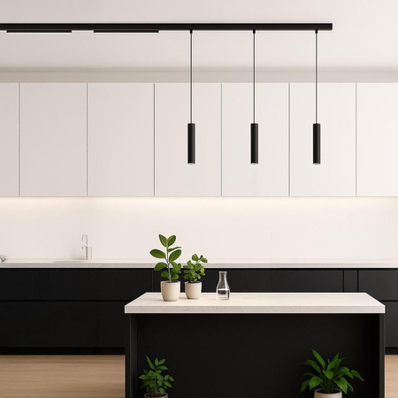 Wisząca lampa na szynę Magnetic track pendant 10mm 7W 3000-6000K (ML2179) - Milagro