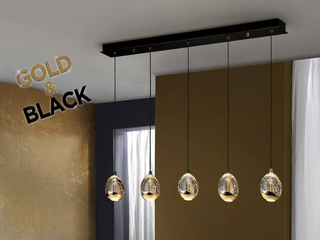 Rocio lampa wisząca 5L (783644) - Schuller