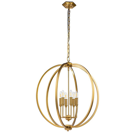 Lampa wisząca Corinne (FE-CORINNE-6P-L-BB) - Elstead Lighting