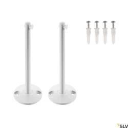 ELEMENTY KIERUJĄCE, do niskonapięciowego systemu linkowego TENSEO, długie, białe, 2 szt. (186341) - SLV