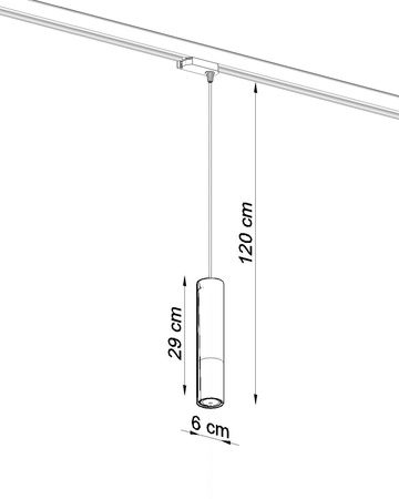 LOOPEZ czarny/chrom GU10 3000K 7W 510lm (MYL.00008) - Make Your Light