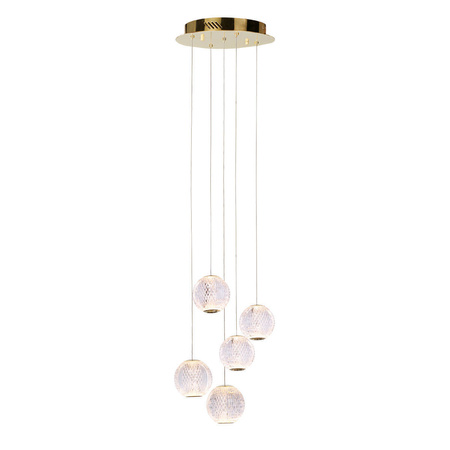 Lampa Wisząca Rosario (PND-12220121-5A-GD) - Italux