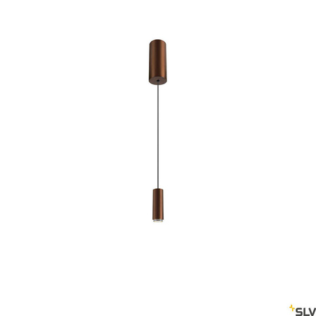Stelaż LALU® do oprawy wiszącej Led Base, Mix&Match, 150 cm, brąz (1007520) - SLV