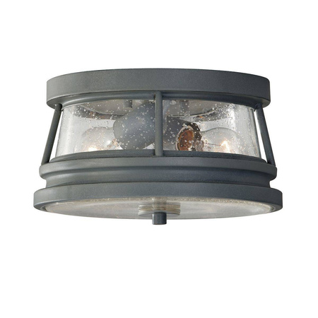 Lampa zewnętrzna, plafon CHELSEA HARBOR kol. STORM CLOUD (FE/CHELSEAHBR/F) - Feiss-  Elstead Lighting