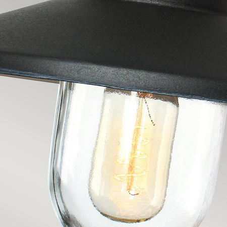 Kinkiet zewnętrzny Klampenborg (KLAMPENBORG-BK) - Elstead Lighting