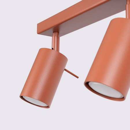 Plafon RING 2 ochra czerwona (SL.1507) - Sollux Lighting