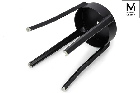 MODESTO stołek CALMAR 46 czarny - polipropylen (C1070.BLACK) - Modesto Design