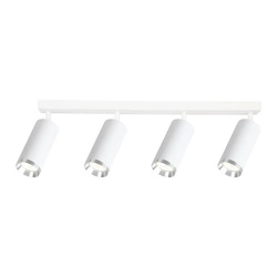 Oprawa Mica Spot Biały + Chrom 4xGU10 (ML2101) - Milagro