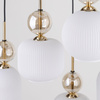 SOPHIA COGNAC WHITE LAMPA WISZĄCA 6XE14 (11594) - TK Lighting
