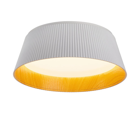 Plafon z efektownym kloszem FRILL LED biały 45 cm (ST-DL6487-C-WH) - Step into Design