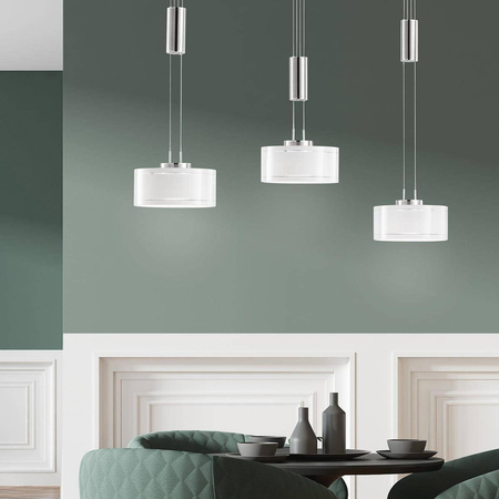 Ściemnialna lampa wisząca do salonu (60449) - Fischer&Honsel