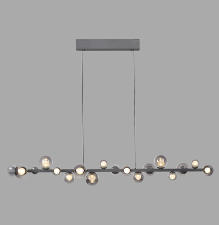 PURE E-POPUP LAMPA WISZĄCA SZARA (2558-15) - Paul Neuhaus