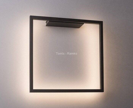 Kinkiet LED AKIRA kol. czarny (67078) Ramko