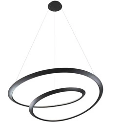Lampa Wisząca SPIRELLO 80 cm, Kol. Czarny (ST-8826P/B) - Step into Design