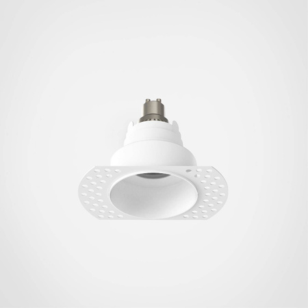Lampa Wpuszczana Trimless Slimline Round Fixed Fire-Rated IP65 Matowy Biały (1248017) - Astro Lighting