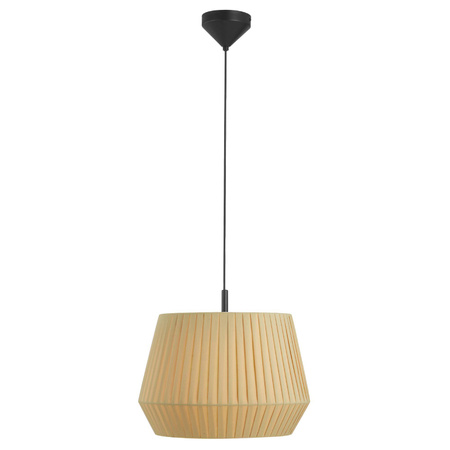 Lampa wisząca z bawełnianym abażurem DICTE Nordlux E27 60W Tekstylia Beżowy