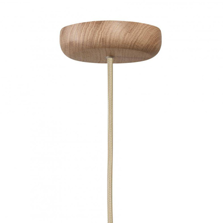 Lampa wisząca ALUR WOOD L kolor Drewno (11150119) - KASPA