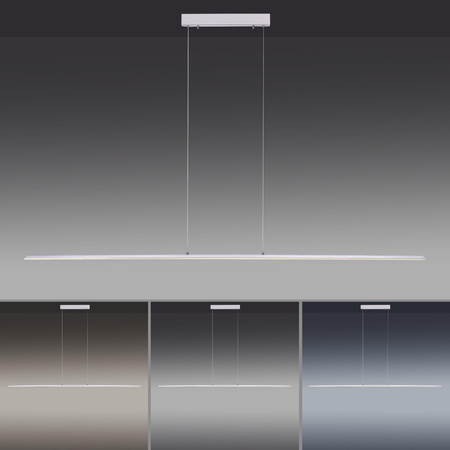 PURE LITE LAMPA WISZĄCA SREBRNY (8377-55) - Paul Neuhaus