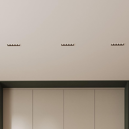 Solar oprawa podtynkowa biała LED IP20  (LP-0406/5RS WH) - Light Prestige