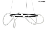 Nowoczesny żyrandol SERPIENTE 60 czarny (MSE1501100395) - Moosee