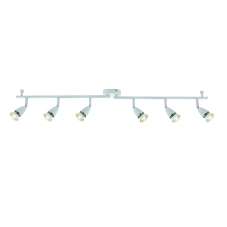 Lampa sufitowa Amalfi 6lt bar white 35W (61002) - Saxby