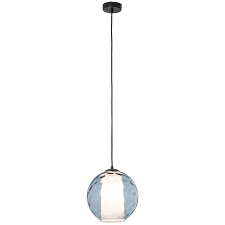 PENDANT E27 MAX 40W GLASS BLUE (22034 Zambelis) - Zambelis