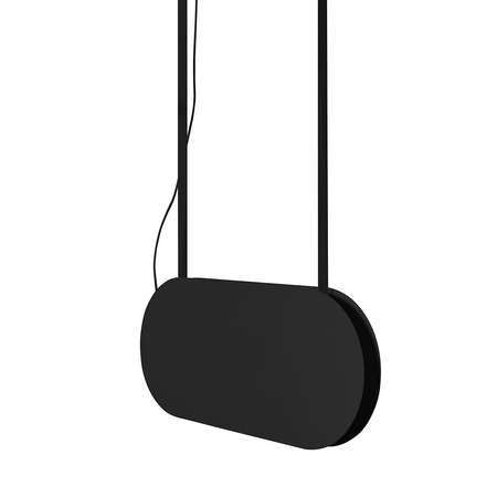 MALUMI A czarna sufitowa lampa wisząca (MLA622P2) - Ummo