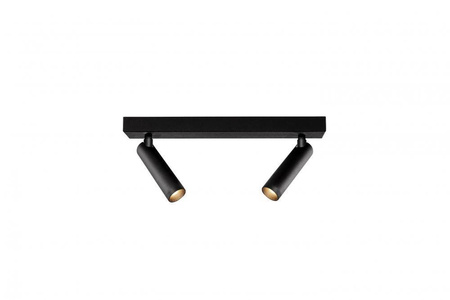 Lampa sufitowa ROLL 2 kolor Czarny (50920202) - KASPA