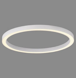 PURE LINES ROUND LAMPA SUFITOWA BIAŁA (6306-16) - Paul Neuhaus