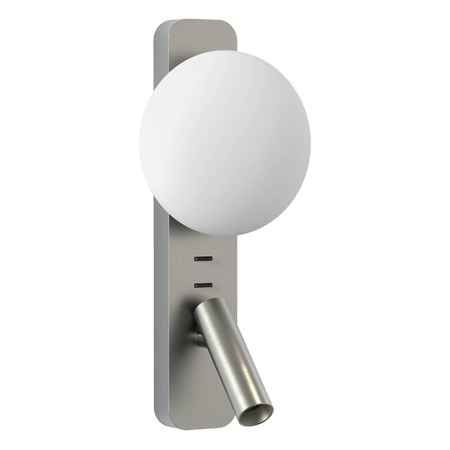 Lampka do Czytania Zeppo Reader Matowy Nikiel (1176010) - Astro Lighting