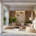 Lampa wisząca NEVIA taupe (SL.1849) - Sollux Lighting