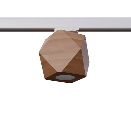 Lampa szynowa WOODY naturalne drewno GU10 4000K 7W 530lm #W (MYL.00165) - Make Your Light