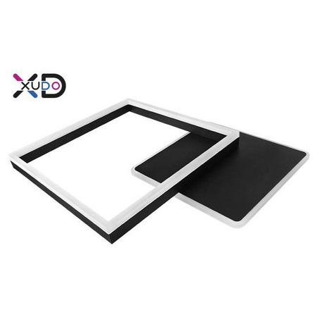 Lampa sufitowa LED 40W 55x47cm 4000K czarny (XD-LA122) - Xudo