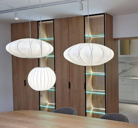 Lampa wisząca SILK biała 50 cm (ST-2330-50) - Step into Design