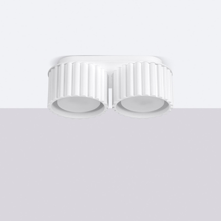 Plafon AURA 2 biały Gx53 (SL.1783) - Sollux Lighting