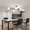 Dorado 8 lampa wisząca czarna (LP-002/8P BK) - Light Prestige