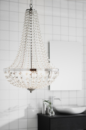 Żyrandol GRÄNSÖ Chandelier 3L Chrome/MC IP44