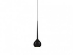 Lampa wisząca AGA-1 kol. CZARNY (MD1289-1 BK) - Azzardo - żyrandol