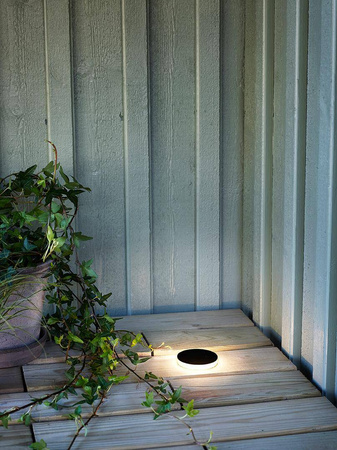Lampa zewnętrzna wpuszczana GARDEN 24 Wpust 60mm 3W Czarny