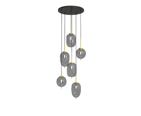 BELLEVILLE - Lampa wisząca szóstka (5007-502) - Aviano Lighting