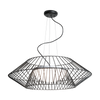 PENDANT 3L GALSS STEEL BLACK (1545 Zambelis) - Zambelis