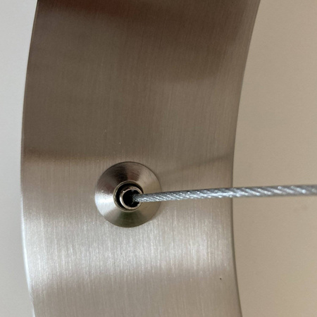 Lampa wisząca CIRCLE 60 LED ściemniana (ST-8848-60 NICKEL) - Step into Design