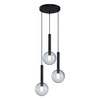 Lampa wisząca NIKO BLACK 3 (ML0333) - Milagro