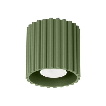 Plafon AURA 1 zielony oliwkowy GU10 (SL.1794) - Sollux Lighting