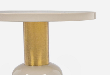 BIZZOTTO stolik kawowy NALIMA beżowy (0746703) - Bizzotto